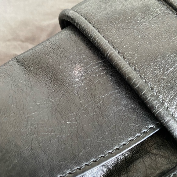 EUC Balenciaga Arena Clutch Pouch Anthracite - Picture 11 of 11